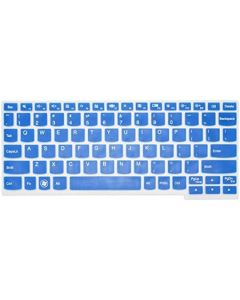 PcProfessional Blue Ultra Thin Silicone Gel Keyboard Cover for Lenovo Ideapad Yoga 11, Flex 10, Flex 3 11, yoga3 11, miix 700 12, Yoga 700 11 100s Laptop (Please Compare Layout and Model)