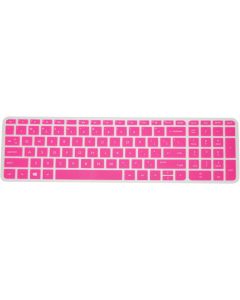 PcProfessional Hot Pink Ultra Thin Silicone Gel Keyboard Cover for HP m6-p*** m6-w*** Series Keyboard Protector, m6-p013dx m6-w010dx m6-w102dx m6-w010dx (Please Compare Keyboard Layout and Model)