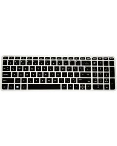 PcProfessional Black Ultra Thin Silicone Gel Keyboard Cover for HP m6-p*** m6-w*** Series Keyboard Protector, m6-p013dx m6-w010dx m6-w102dx m6-w010dx (Please Compare Keyboard Layout and Model)