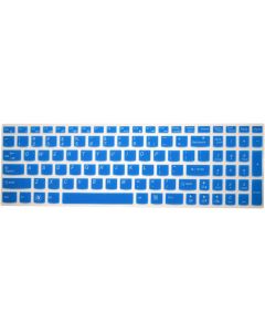 PcProfessional Blue Ultra Thin Silicone Gel Keyboard Cover for ASUS Q501LA Q502LA Q551LN A550X A550C D550MA G550JK D552C Q550LF S500CA S550CA N550JA N550JV V500CA V550CA Laptop with Application Kit (Please Compare Keyboard Layout and Model)
